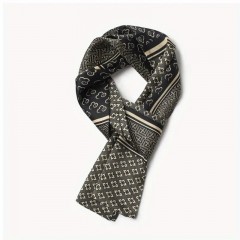  Férfi exklúzív sál - Arany-fekete Férfi kesztyű, sál